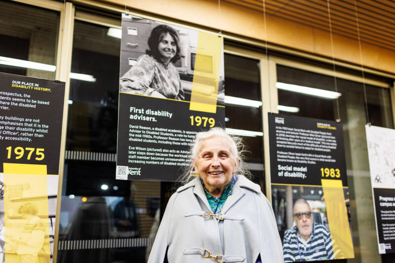 People gathered for the exhibition and film screening: Our Stories, on 6 December 2022 in Marlowe Building